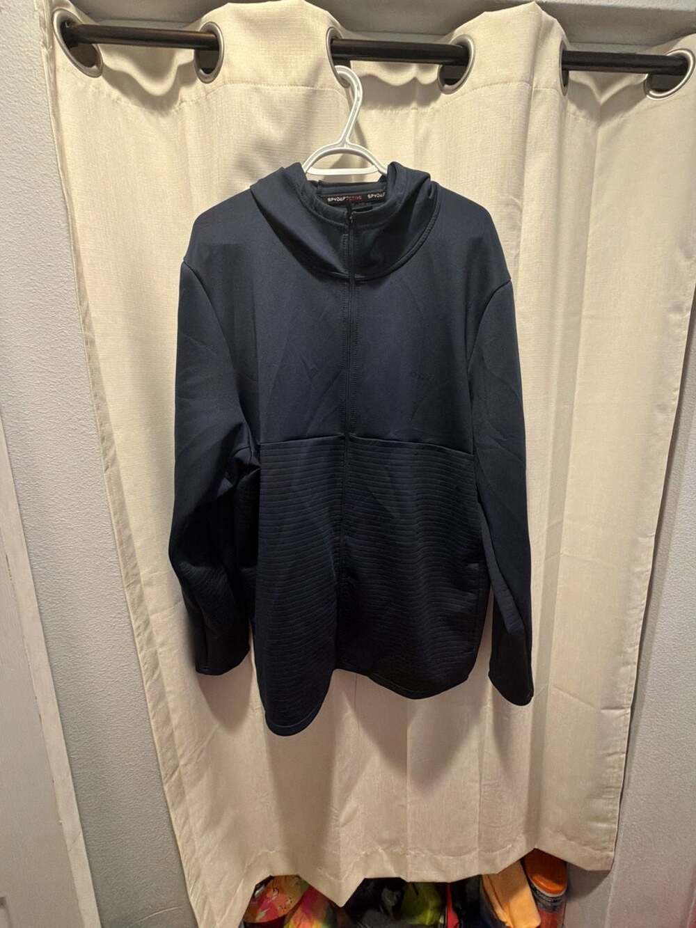 Spyder Active ProWeb Navy Blue Full Zip Hoodie Jacket XXL